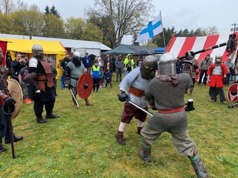 Vikings Battling
